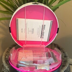 Barbie collectible Pink and Black Bunko Game Set